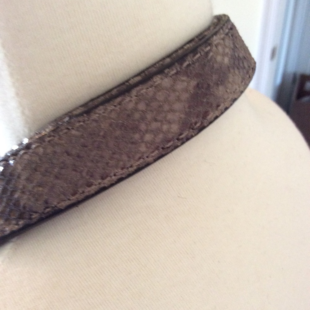 Michael Kors Embossed Python Leather Shoulder Bag - image 6